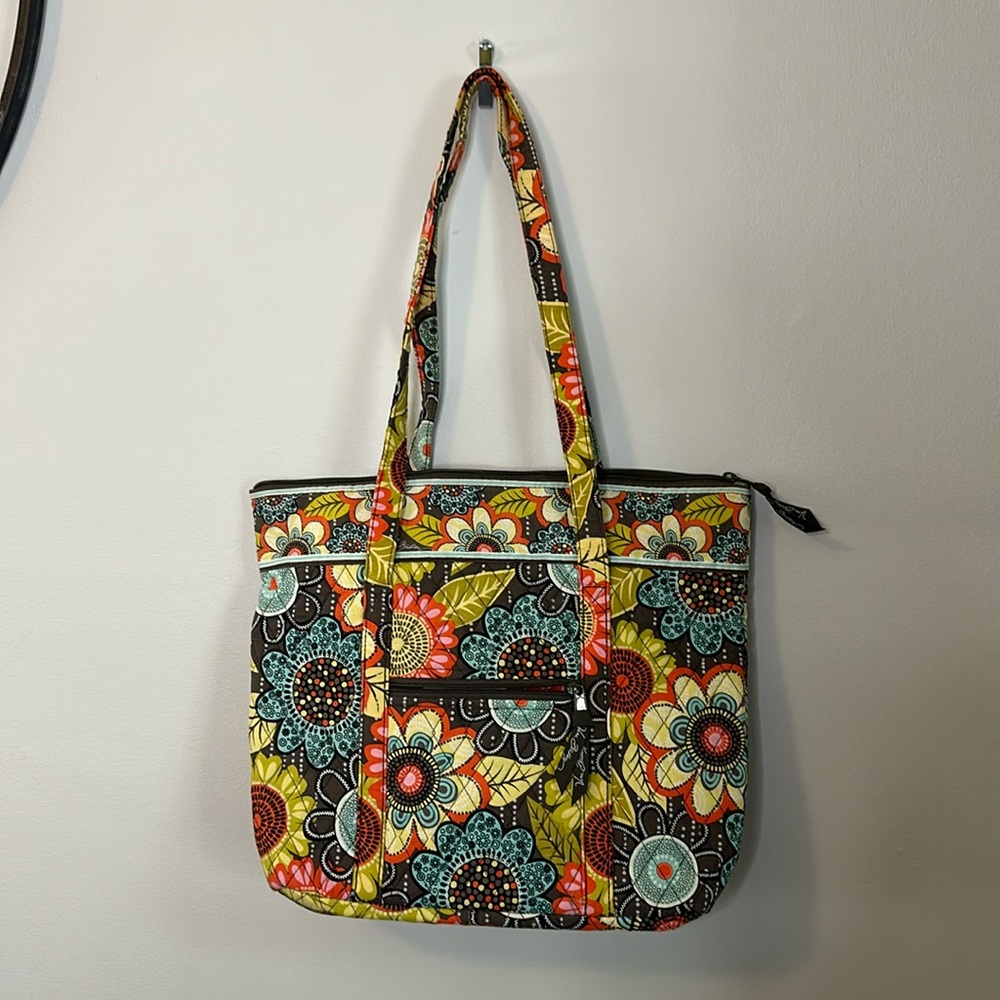 Vera Bradley Flower Tote Bag